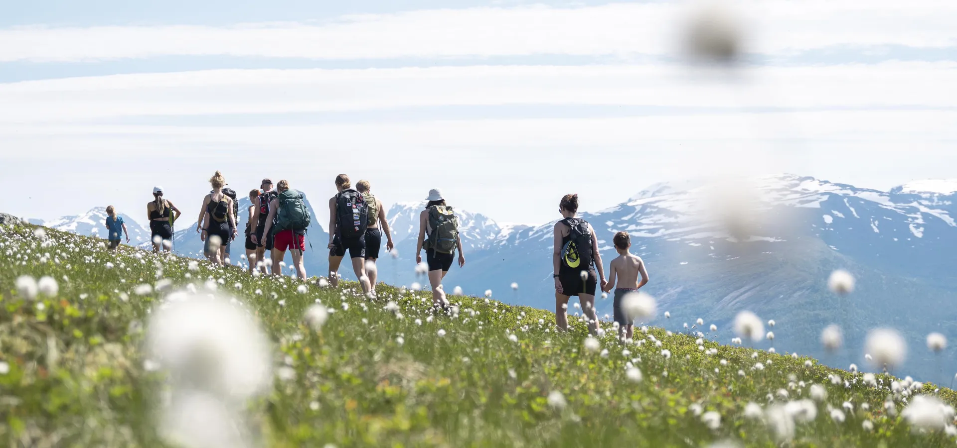 Vandrere i fjellet i Gloppen – opplevelser og hospitality