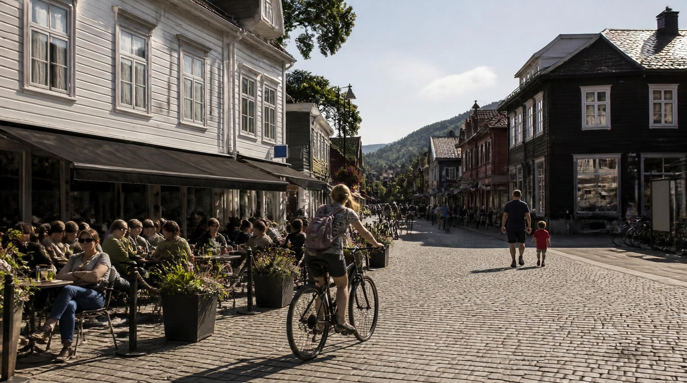 10 prinsipper for et levende sentrum